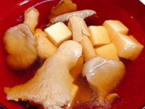 旬に美味しい一杯です☆ヒラタケの中華スープ